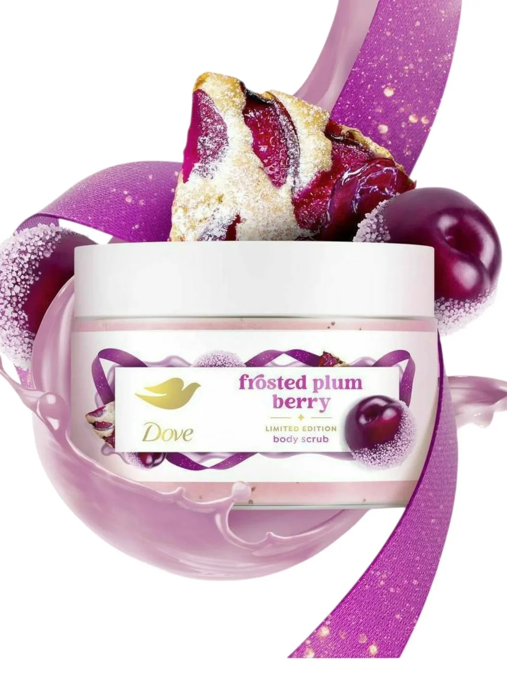 Dove Frosted Plum Berry Limited Edition Body Scrub